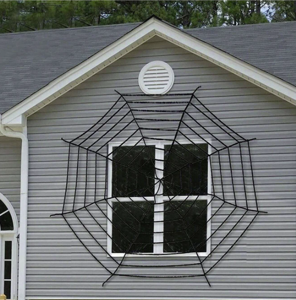 Halloween Spider Web Decor