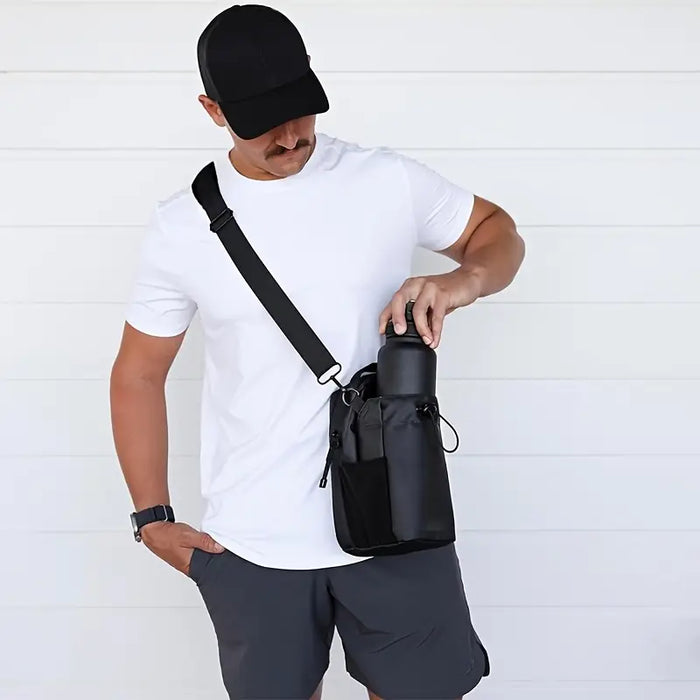 Magnetic Lock Sports Duffel Bag – Gym Organizer