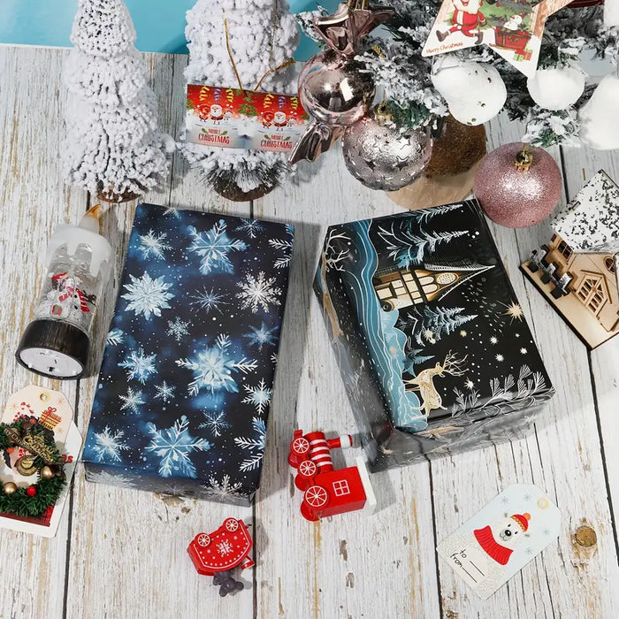 Christmas Gifts Wrapping Paper 2pcs