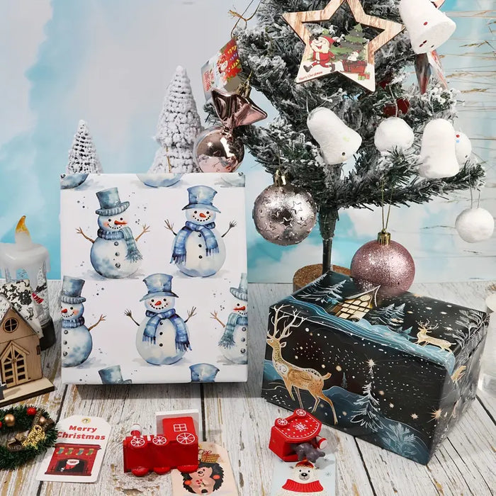 Christmas Gifts Wrapping Paper 2pcs