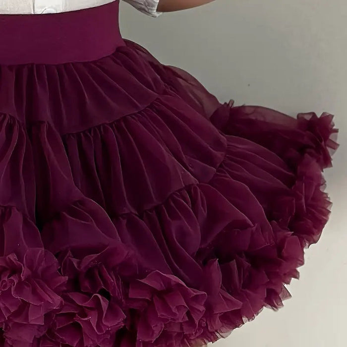 Fuchsia Baroque Princess Tutu Skirt