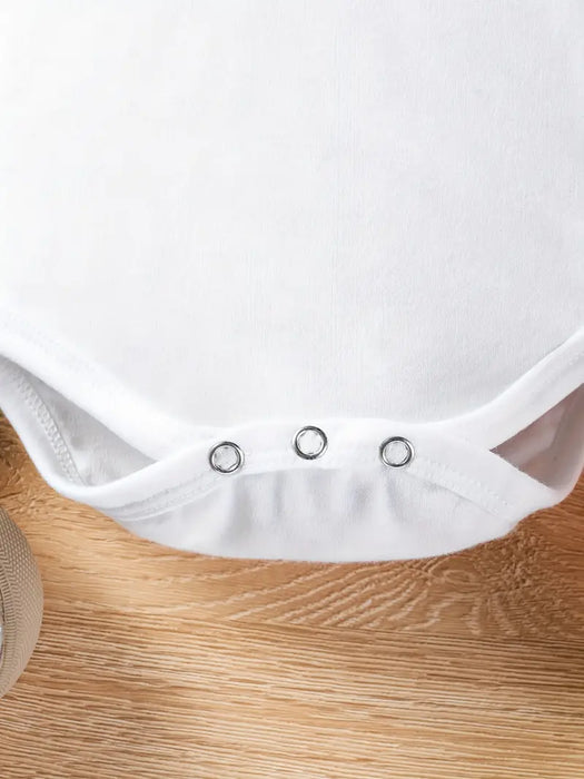 "My First Eid" Stars Design Baby Jumpsuit