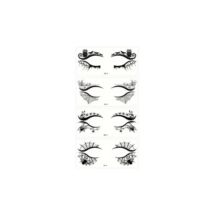 4 pcs Halloween Eye Makeup Stickers