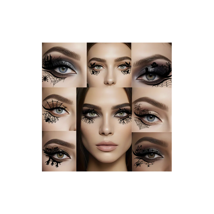 4 pcs Halloween Eye Makeup Stickers