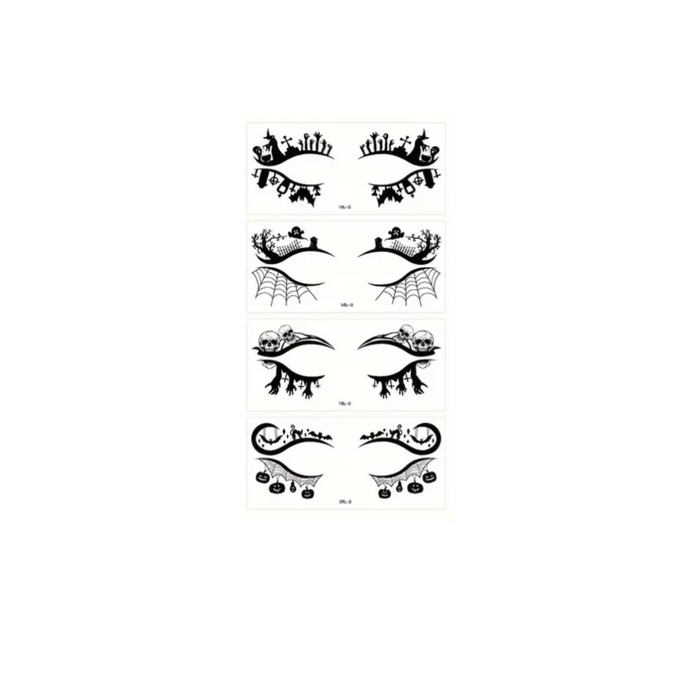 4 pcs Halloween Eye Makeup Stickers
