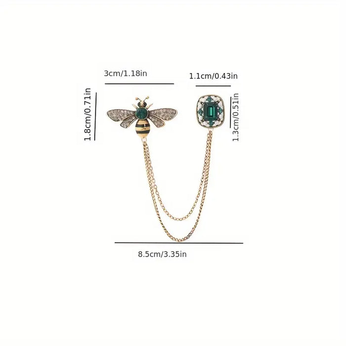Queen Bee Chain Brooch