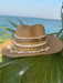 Chic Elegant Khaki Panama Sun Hat