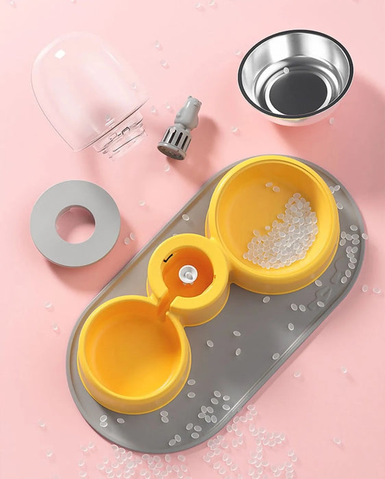Pet Automatic Water dispenser & Food bowl